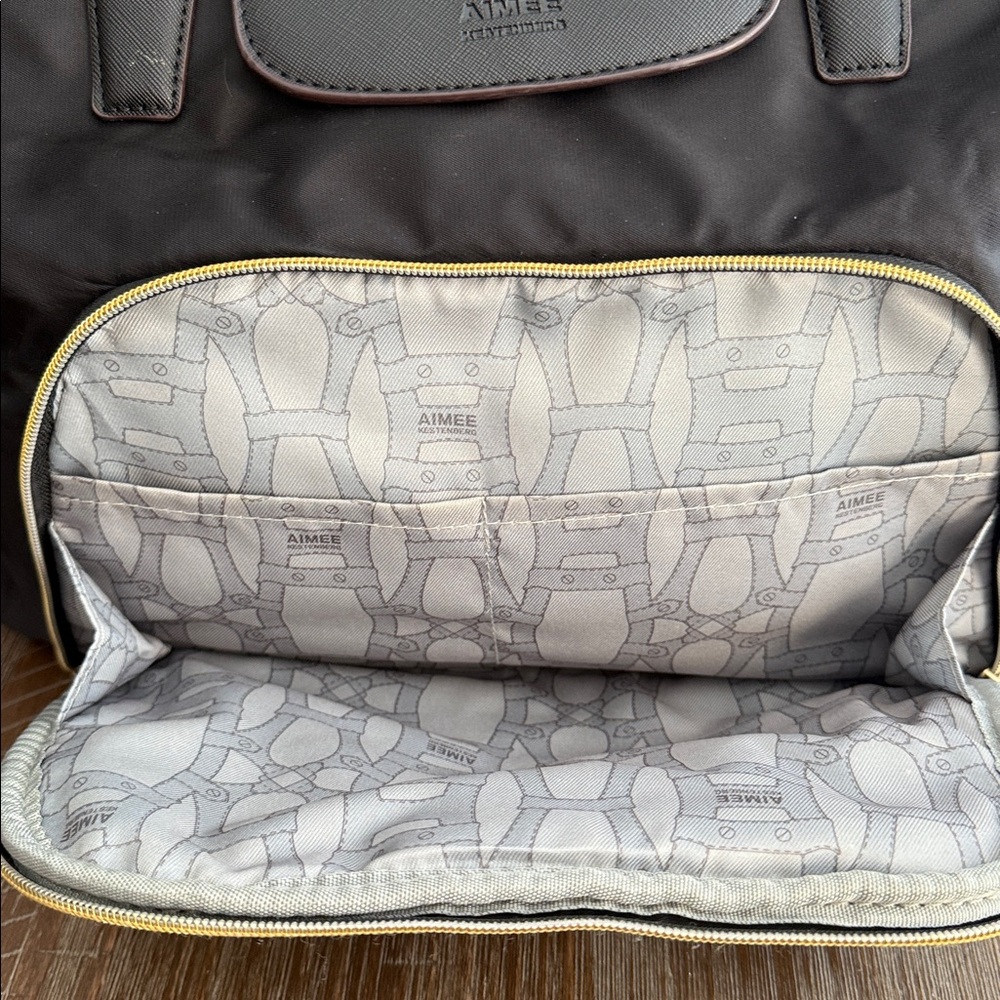 Aimee Kestenberg Nylon Black Tote Bag - Picture 3 of 16